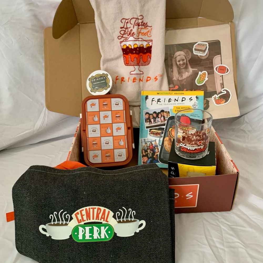 Culturefly F.R.I.E.N.D.S. Thanksgiving Box -NEW (Resellers dream)